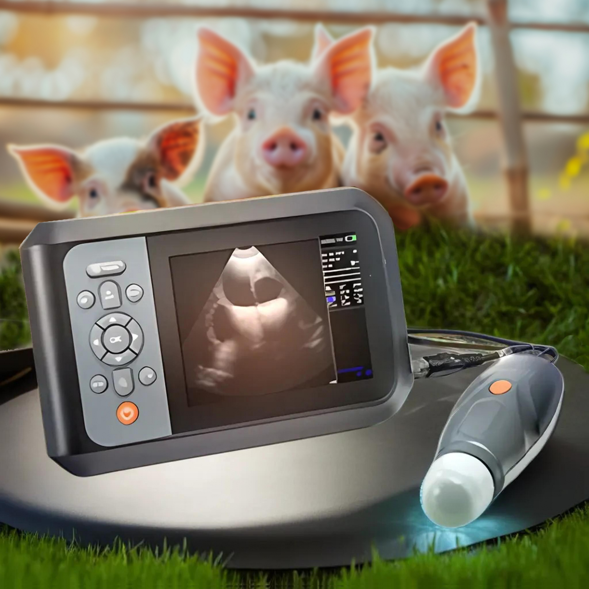 Сканер ультразвуковой с абдоминальным зондом